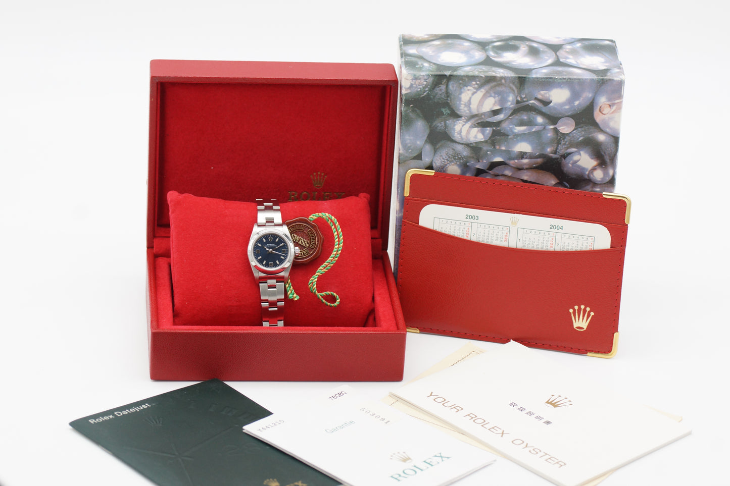 Rolex Datejust 31 Blau 78240 Full-Set 2003