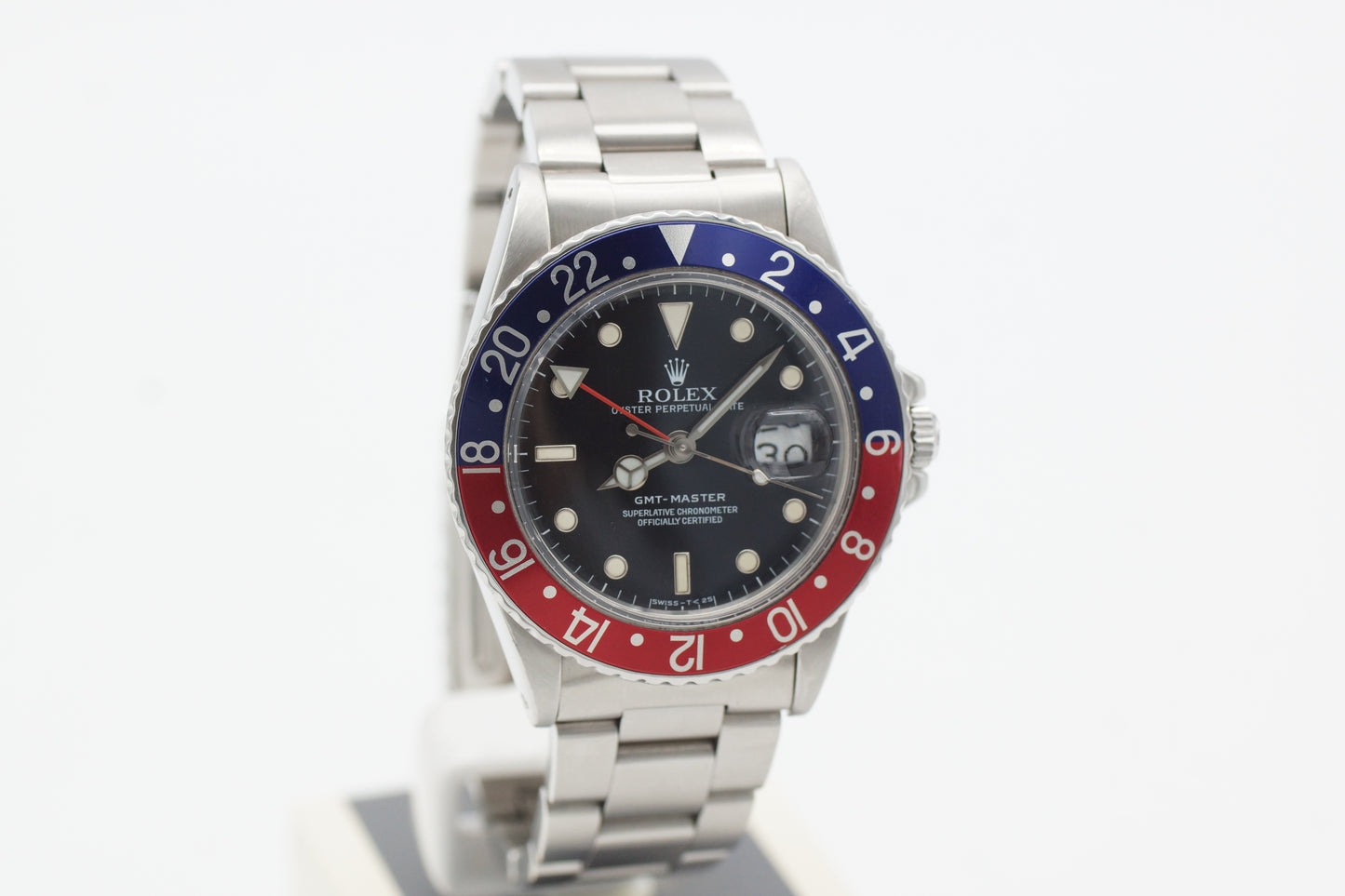 Rolex GMT-Master Pepsi 16750 Schwarz 1985