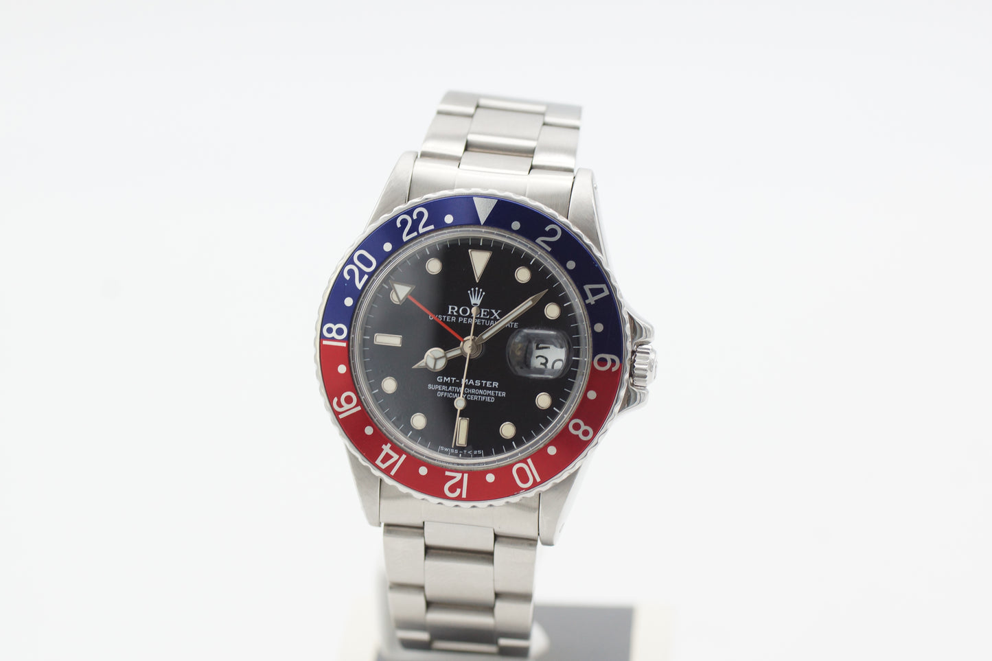 Rolex GMT-Master Pepsi 16750 Schwarz 1985
