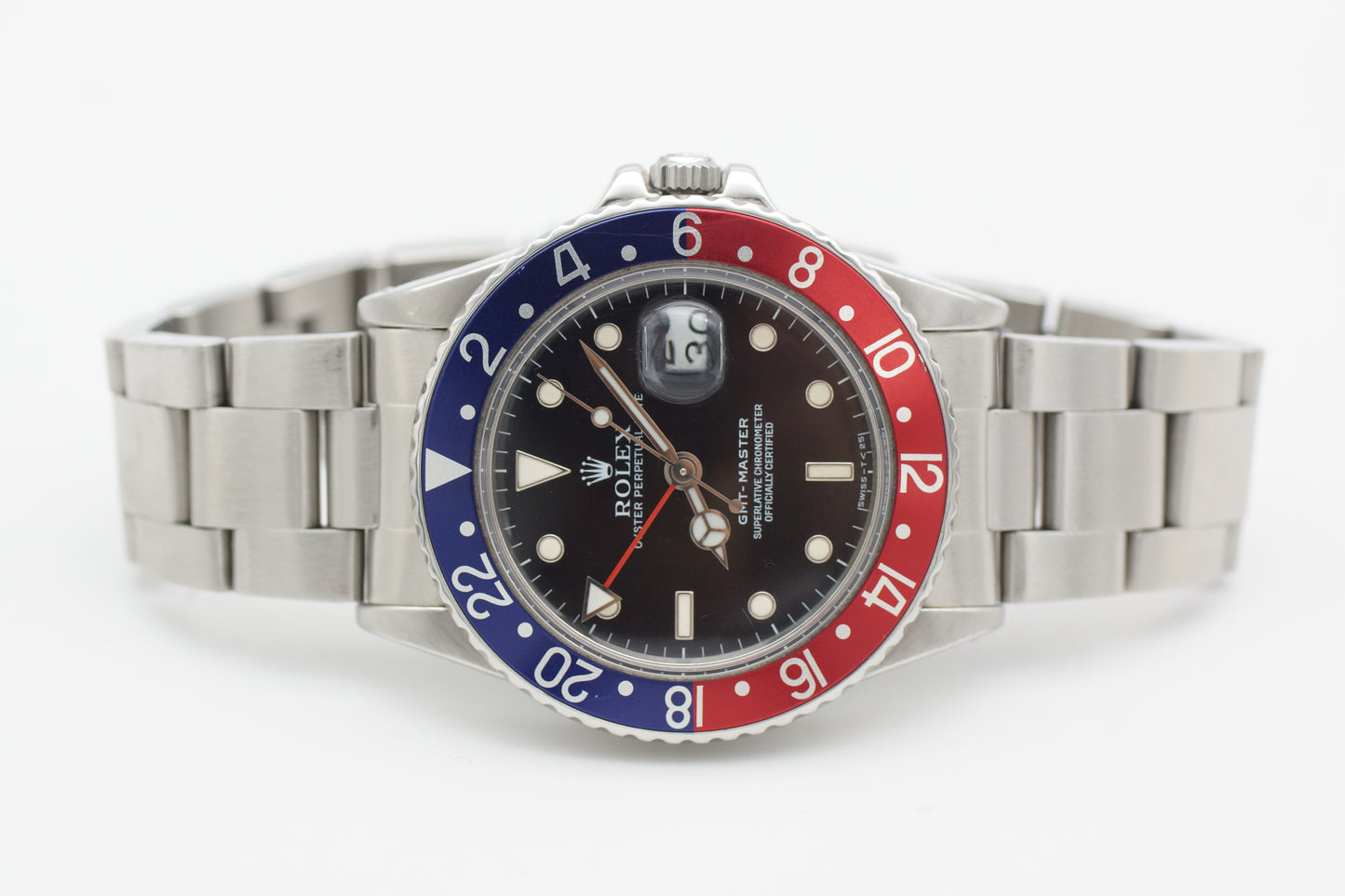 Rolex GMT-Master Pepsi 16750 Schwarz 1985