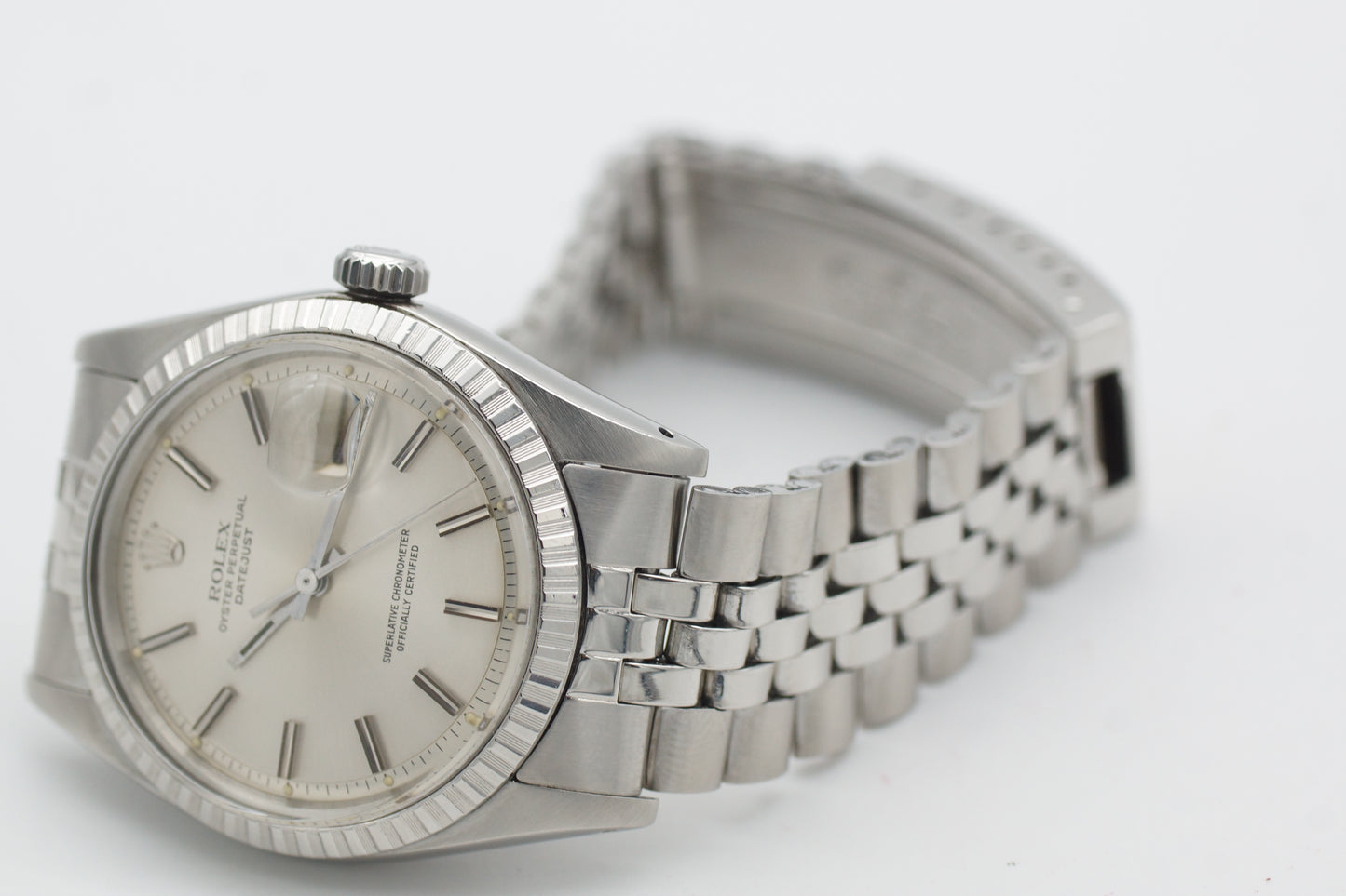 Rolex Datejust 36 Rail Dial 1603 Etui 1973