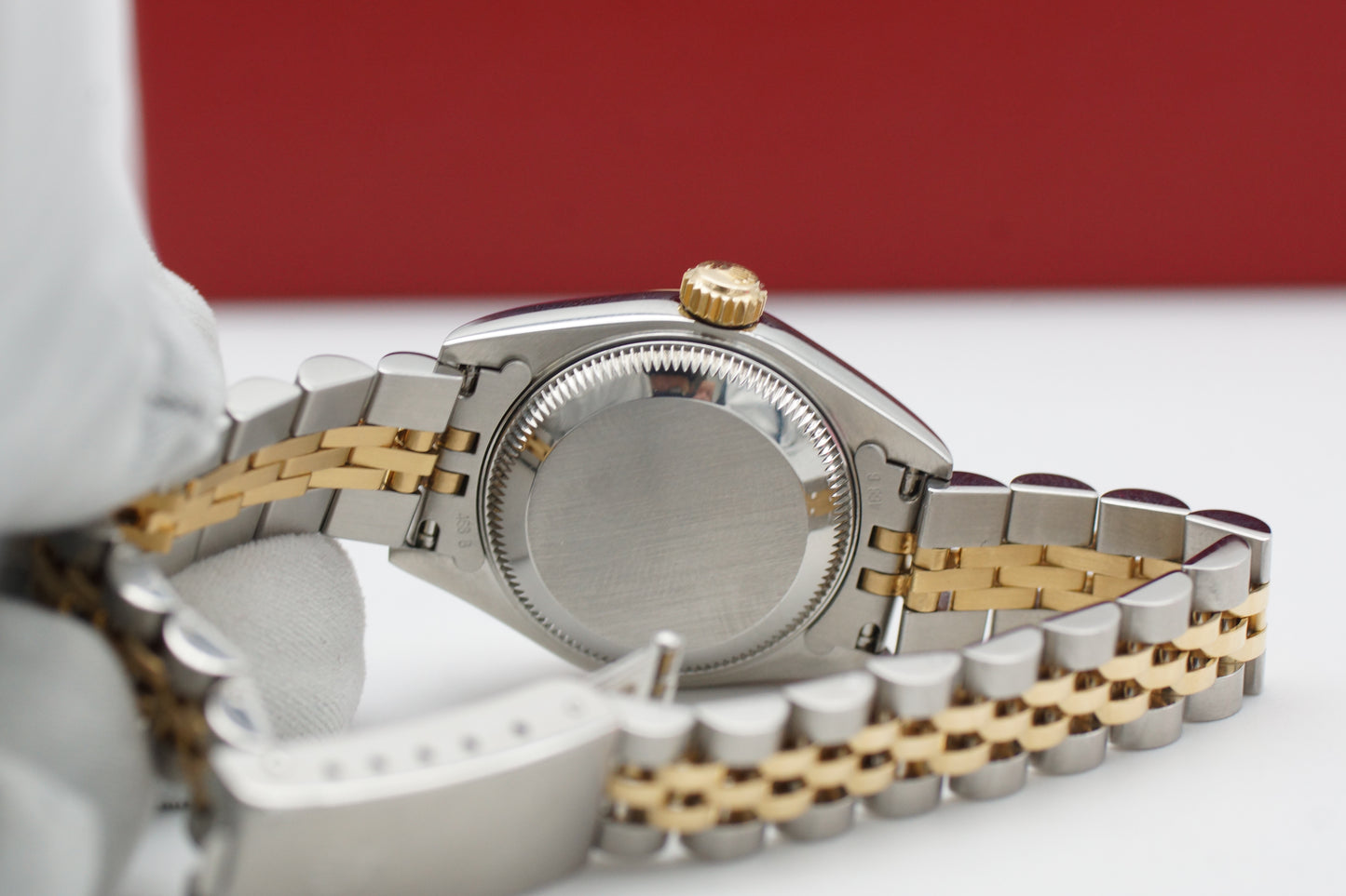Rolex Lady-Datejust 79173G Diamant Blau Full-Set 2000