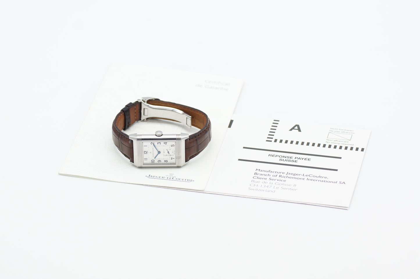 Jaeger-LeCoultre Reverso Grande Taille 26 x42mm 270.8.62 Papiere 2005