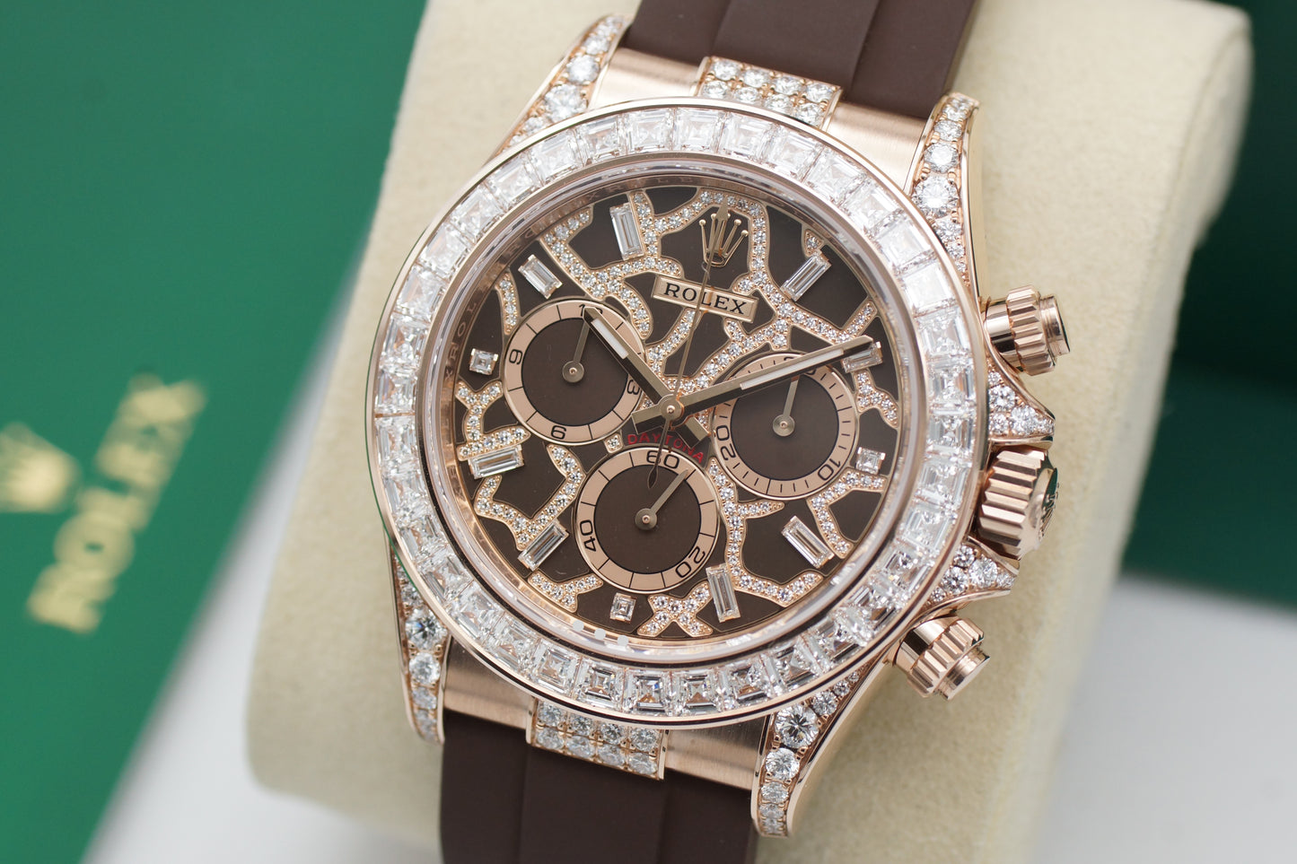 Rolex Daytona Giraffe 126555TBR Roségold Oysterflex Full-Set 2025