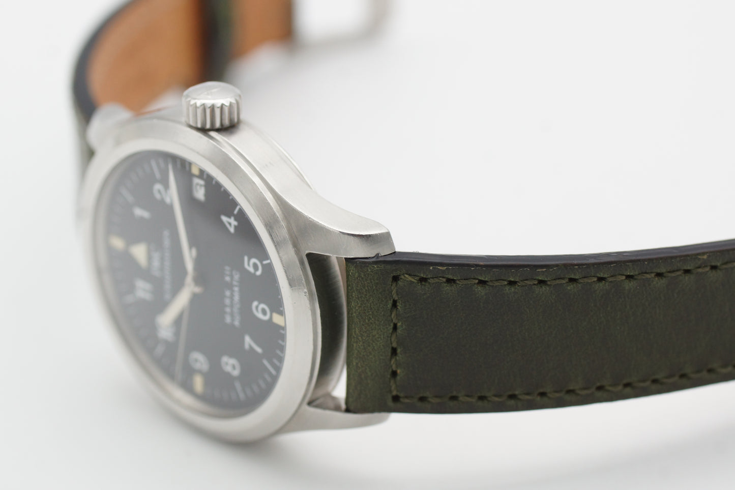 IWC Pilot Mark XII 3241 Schwarz 36mm Full-Set 1999