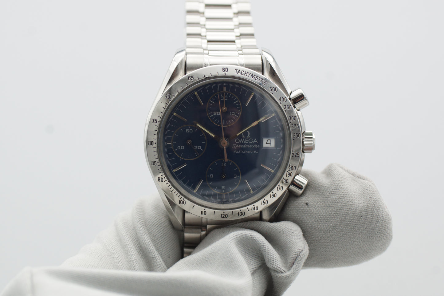 Omega Speedmaster Date 3511.80 Blau 1995