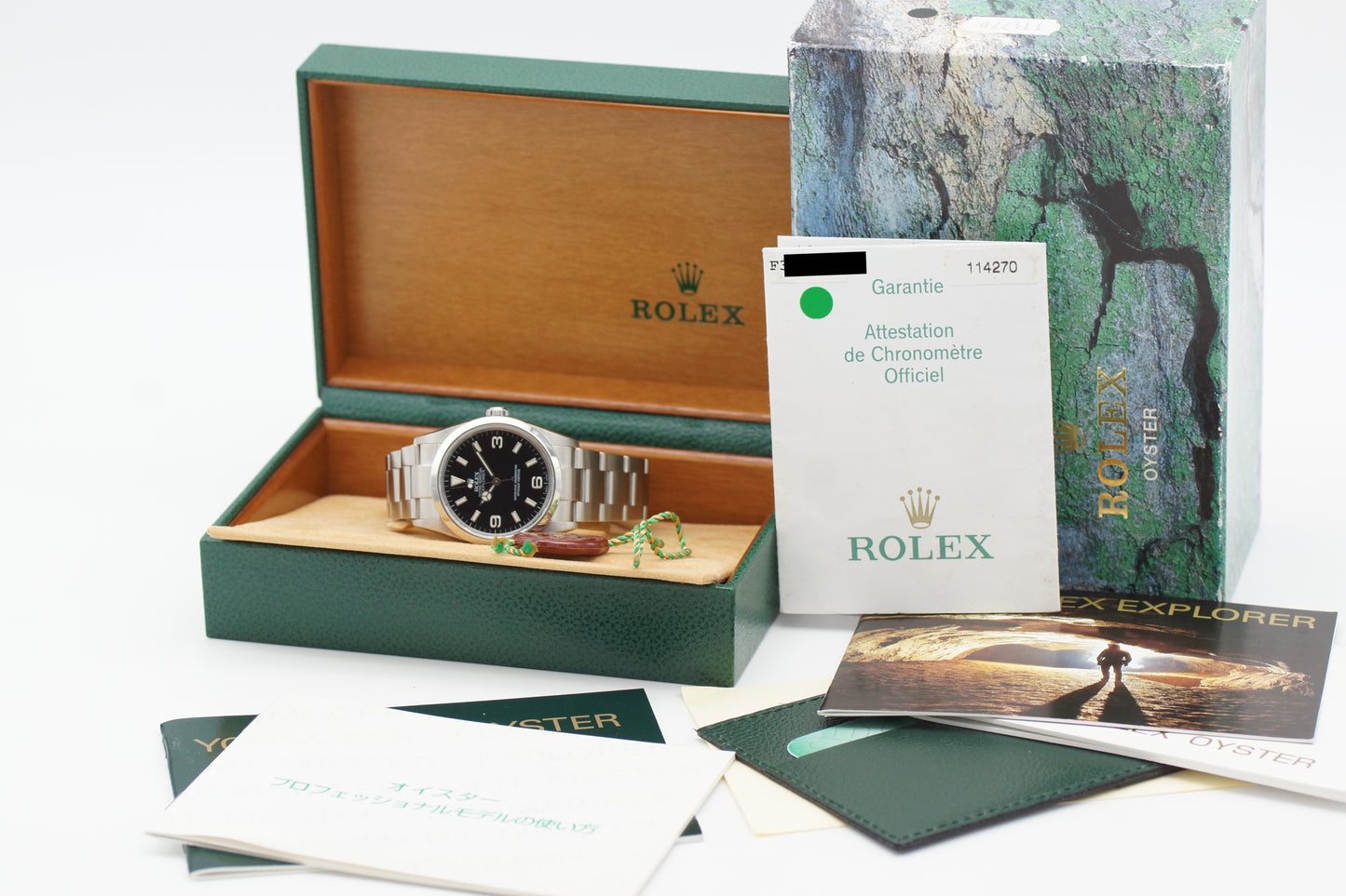 Rolex Explorer I 36 114270 Full-Set 2004
