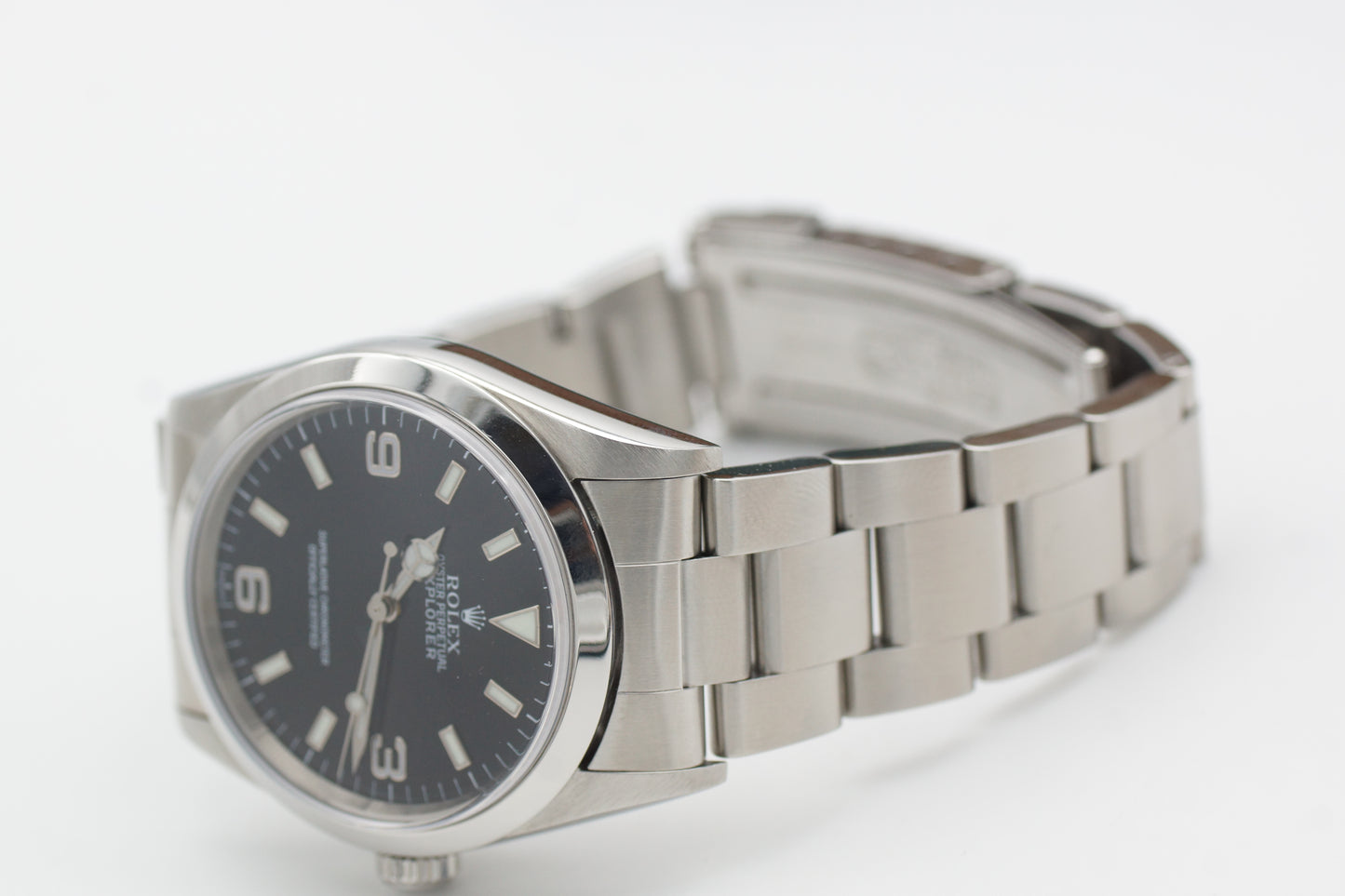 Rolex Explorer I 36 14270 Box/Papiere 1999 (LC100)