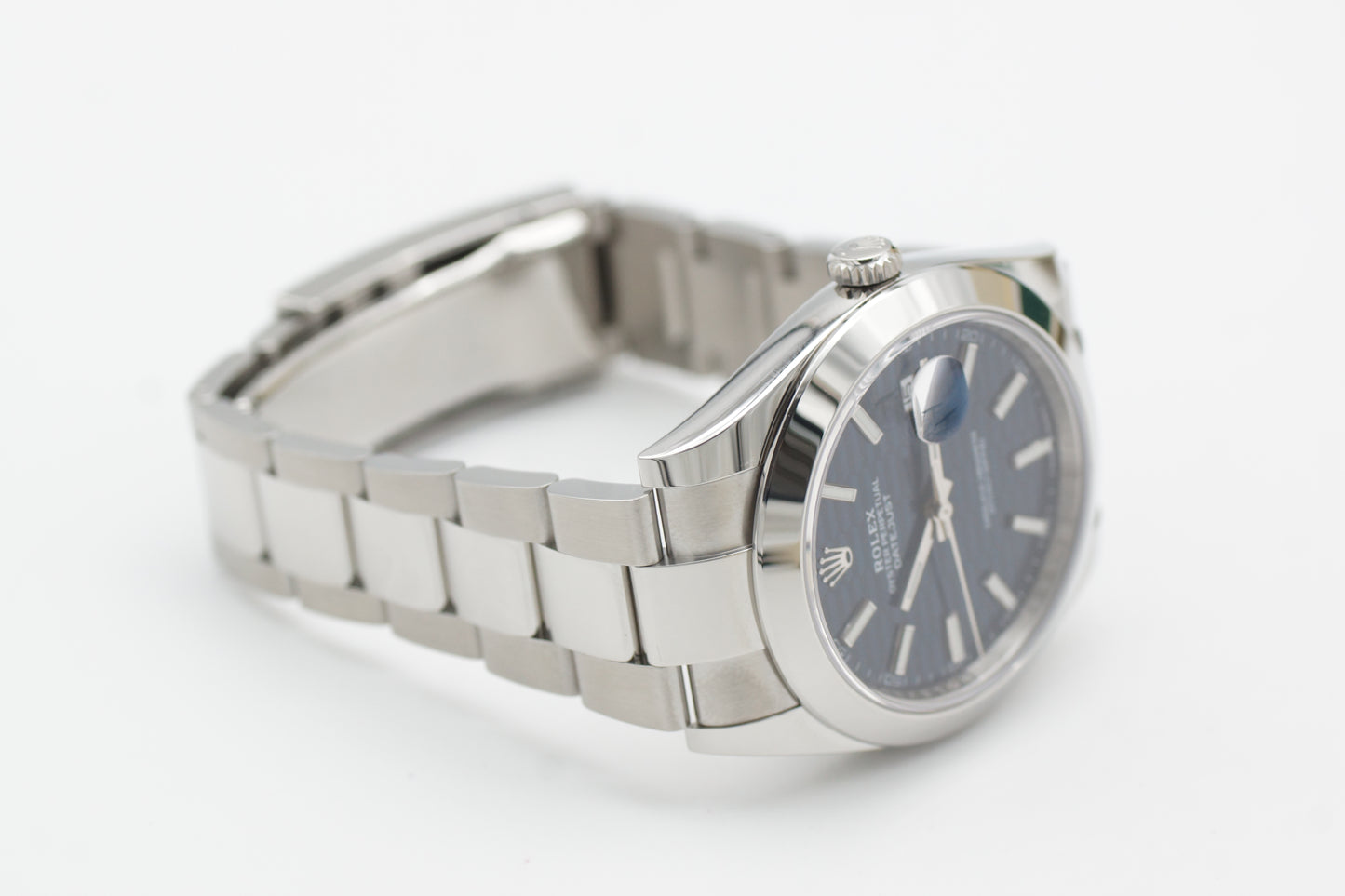 Rolex Datejust 41 Motif Blau 126300 Full-Set 2023