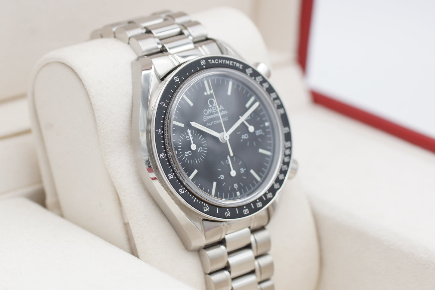 Omega Speedmaster Reduced 3539.50 Schwarz Full-Set 2012