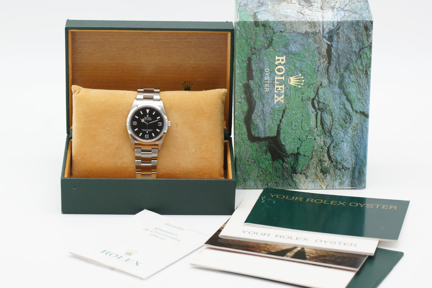 Rolex Explorer I 36 114270 Full-Set 2004