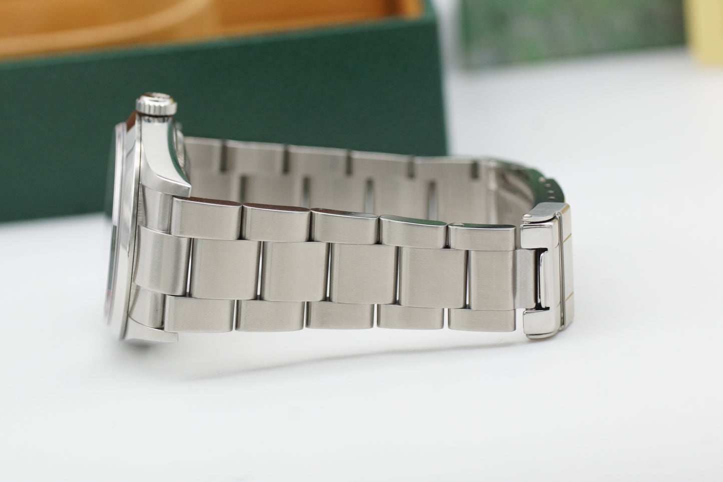 Rolex Explorer I 36 114270 Box/Papiere 2002