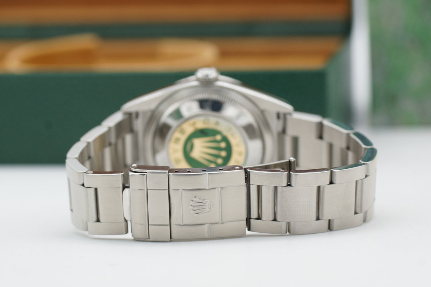 Rolex Explorer I 36 114270 Box/Papiere 2002