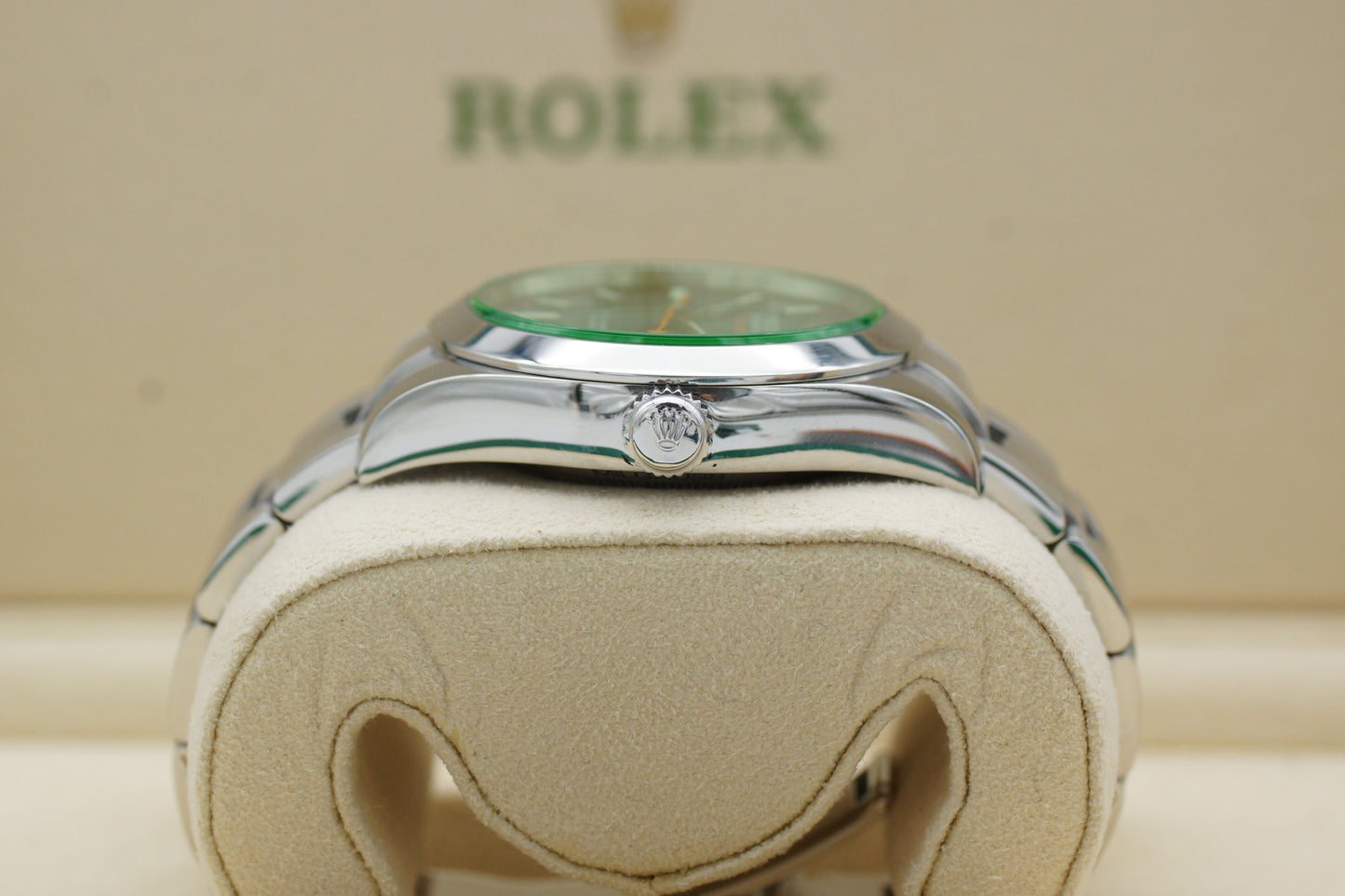 Rolex Milgauss 116400 GV 40mm Blau Full-Set 2018