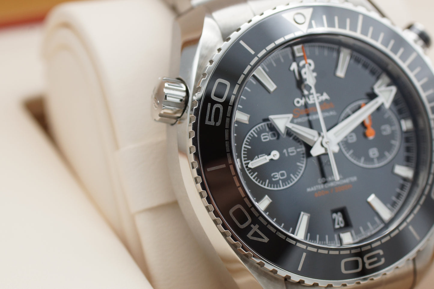 Omega Seamaster Planet Ocean 215.30.46.51.01.001 Schwarz Full-Set 2024