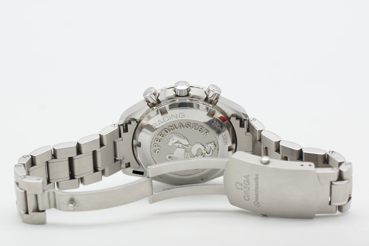 Omega Speedmaster Racing 326.30.40.50.06.001 Grau/Gelb Box/Papiere 2019