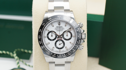 Rolex Daytona 116500LN Weiß Full-Set 2019 LC100 NOS/NEU