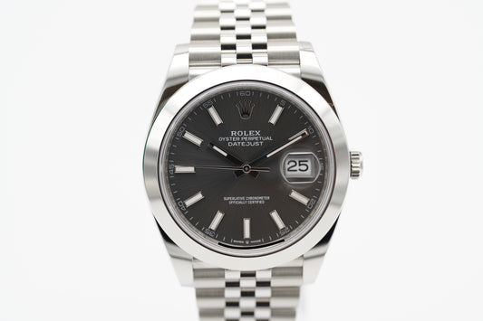 Rolex Datejust 41 126300 Rhodium Full-Set 2026 Neu