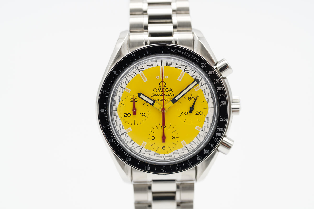 Omega Speedmaster Michael Schumacher 3510.12 Gelb 1996