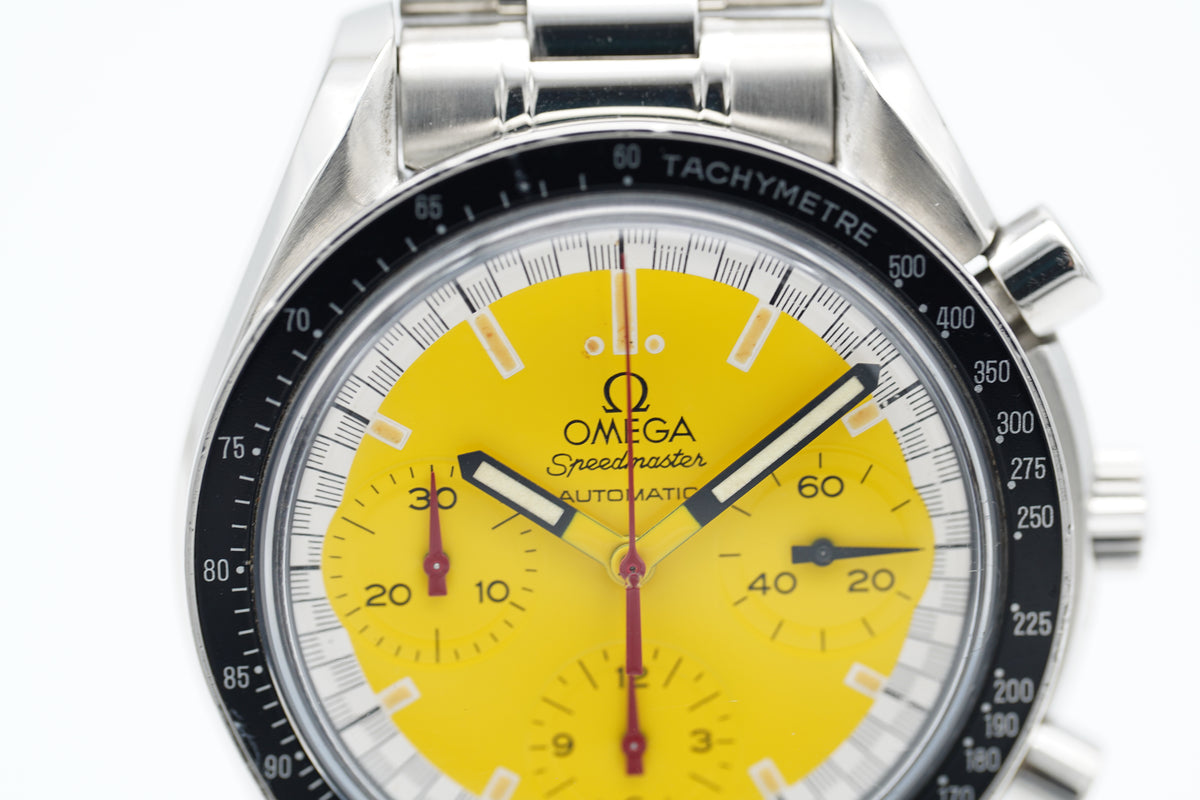 Omega Speedmaster Michael Schumacher 3510.12 Gelb 1996