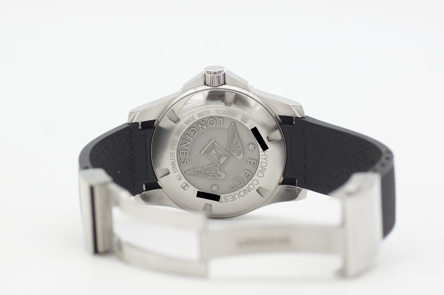 Longines HydroConquest  L3.781.4.56.6 Schwarz Full-Set 2022