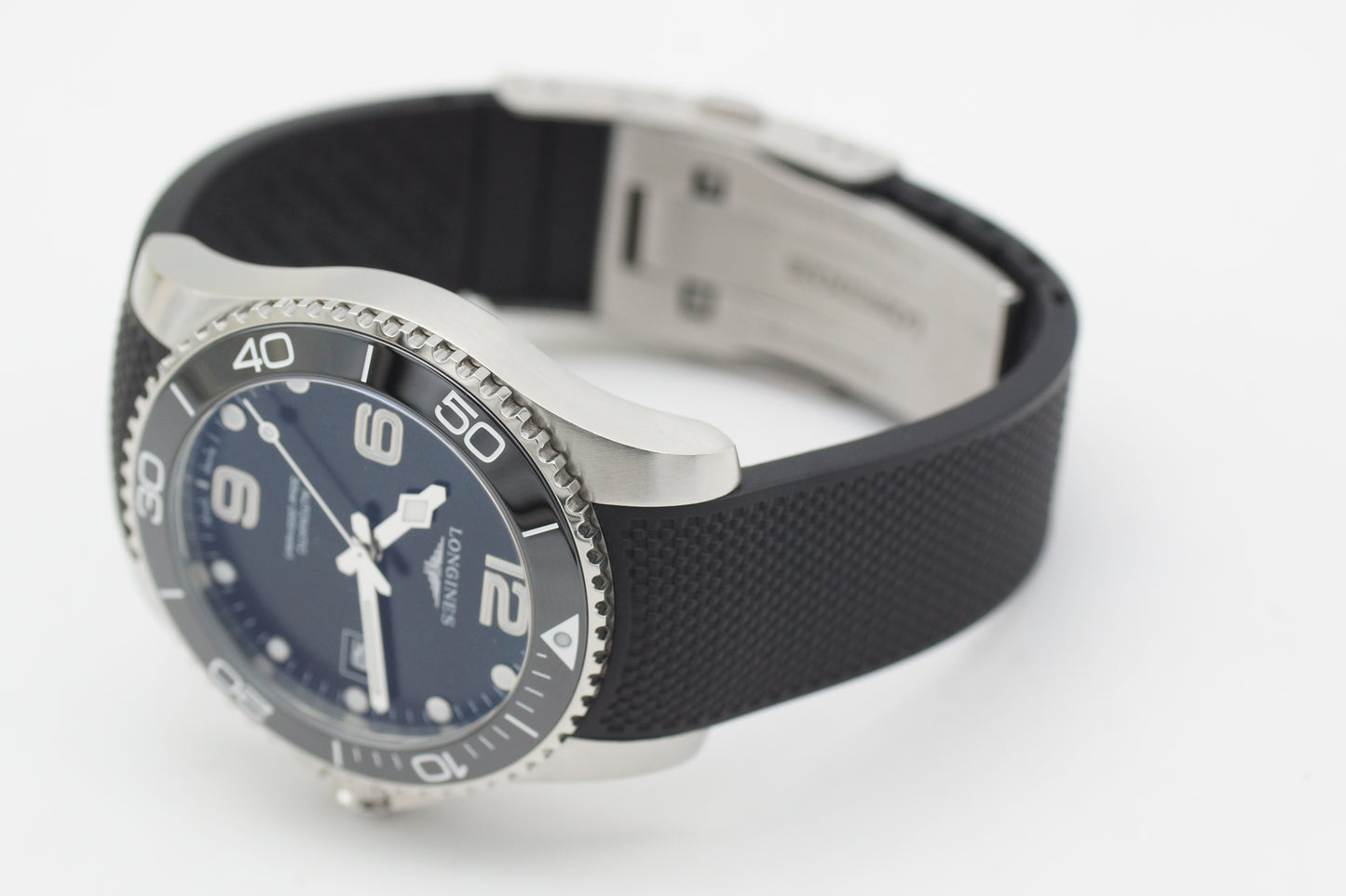 Longines HydroConquest  L3.781.4.56.6 Schwarz Full-Set 2022