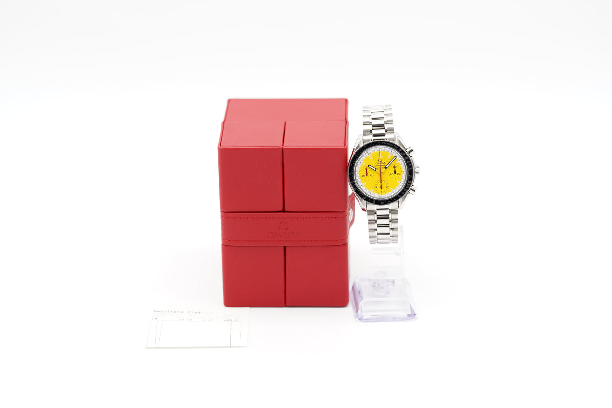 Omega Speedmaster Michael Schumacher 3510.12 Gelb 1996