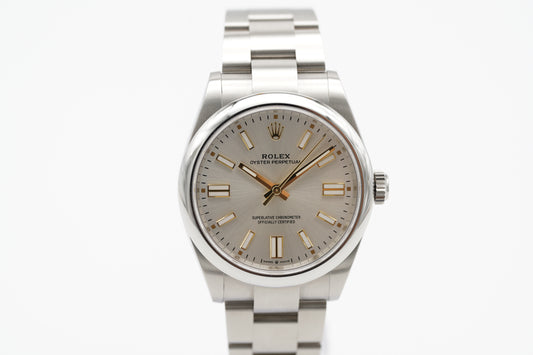Rolex Oyster Perpetual Silber 41 134300 Full-Set 2026