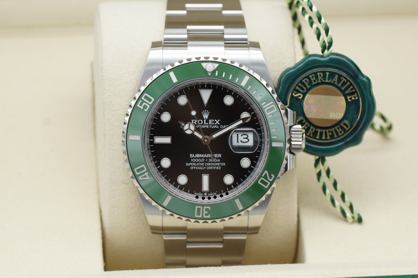 Rolex Submariner Date Starbucks 126610LV Grün Full-Set 2025