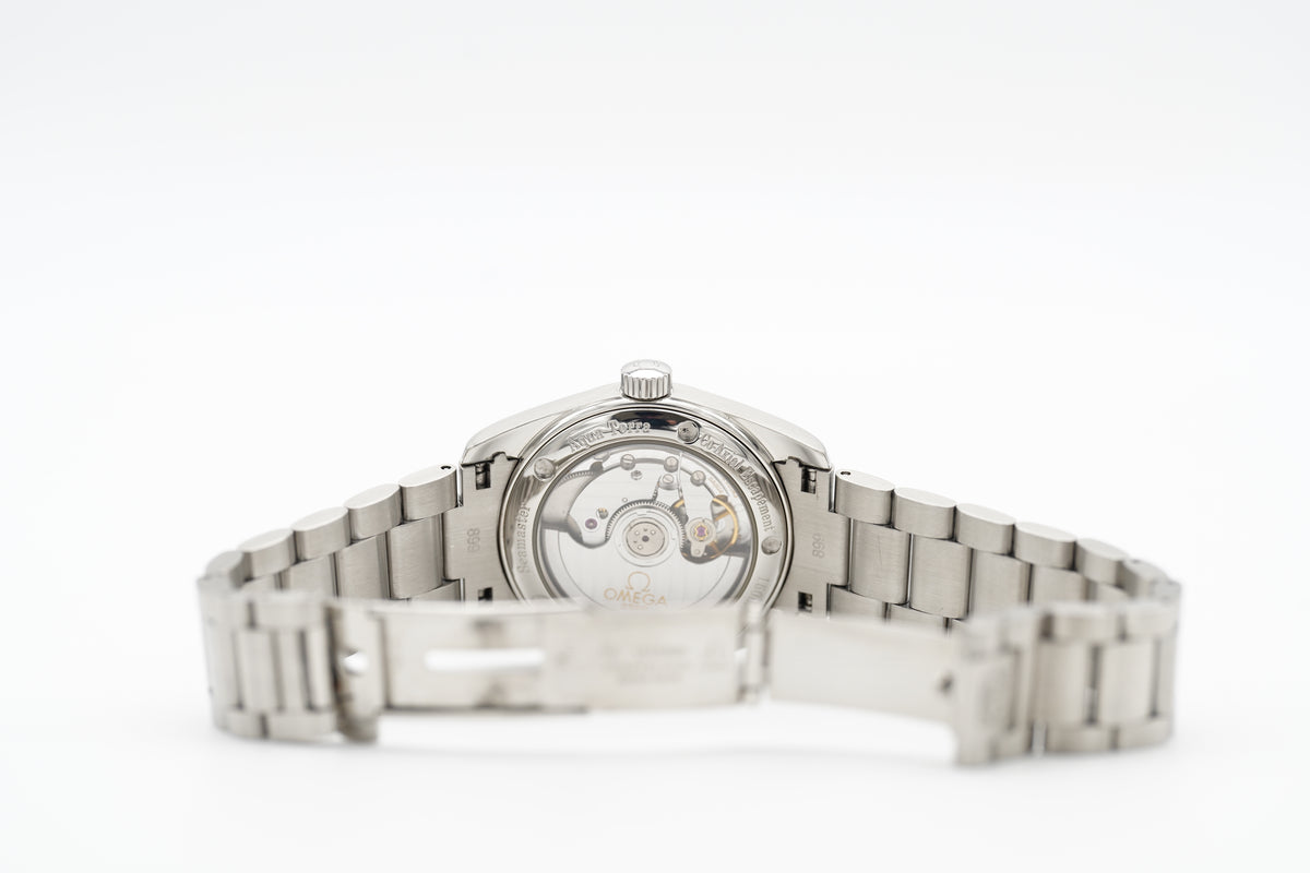 Omega Seamaster Aqua Terra Co-Axial 2504.30 Silber Box 2007