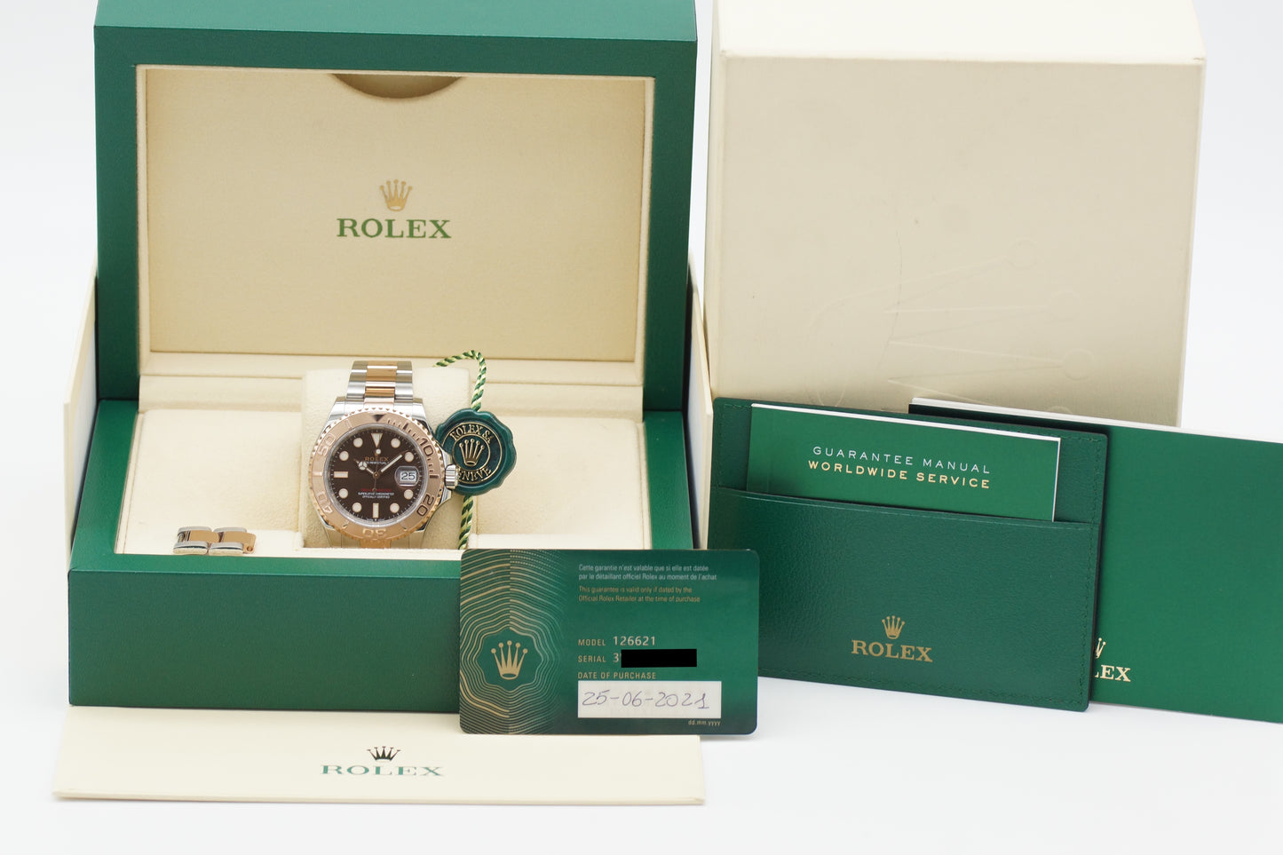 Rolex Yacht-Master 40 Chocolate 126621 Full-Set 2021