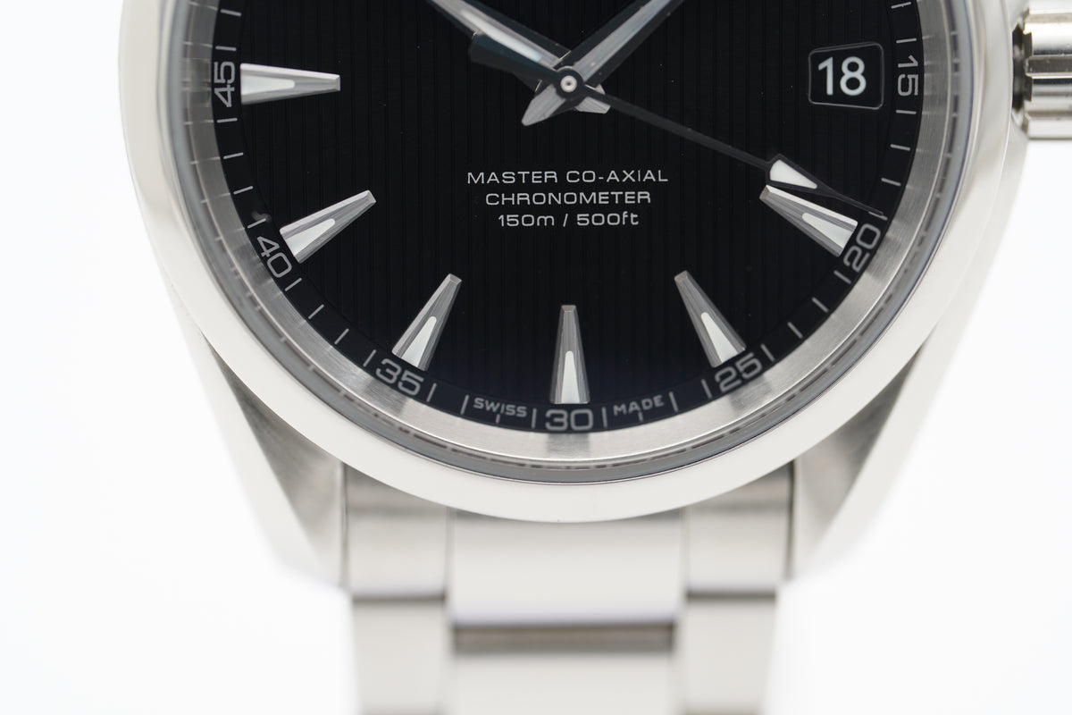 Omega Seamaster Aqua Terra 231.10.39.21.01.002 Schwarz Full-Set 2017