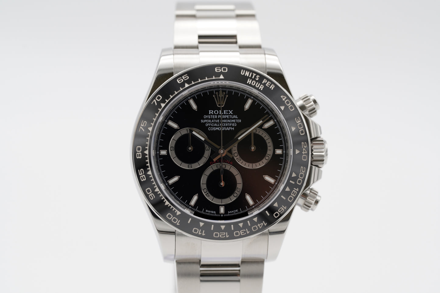 Rolex Cosmograph Daytona 126500LN Schwarz Full-Set 2024