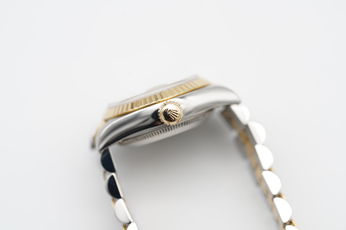 Rolex Lady-Datejust 26 Bicolor 69173G Diamantblatt Full-Set 1995
