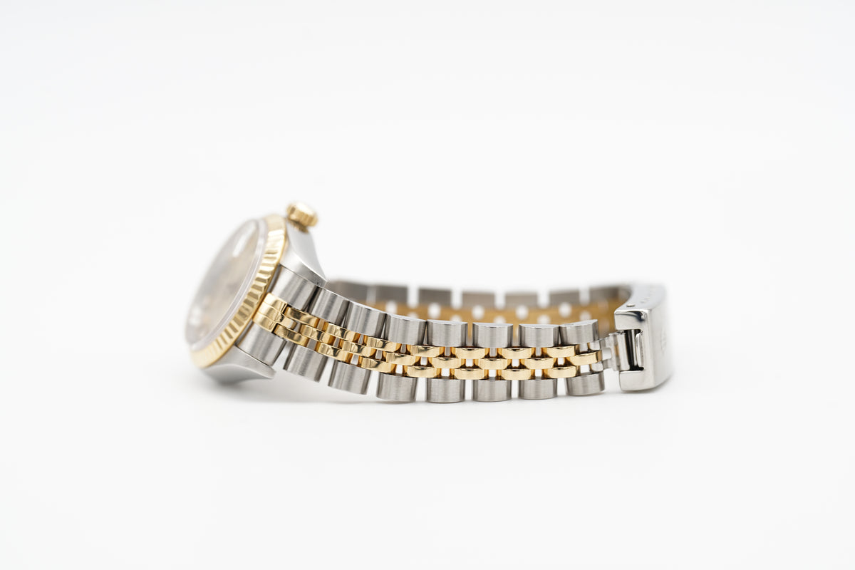 Rolex Lady-Datejust 26 Bicolor 69173G Diamantblatt Full-Set 1995