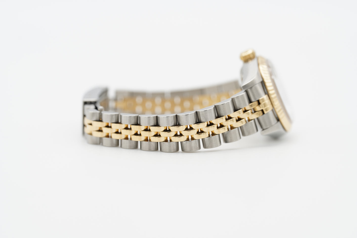 Rolex Lady-Datejust 26 Bicolor 69173 Schwarz B/P 1996