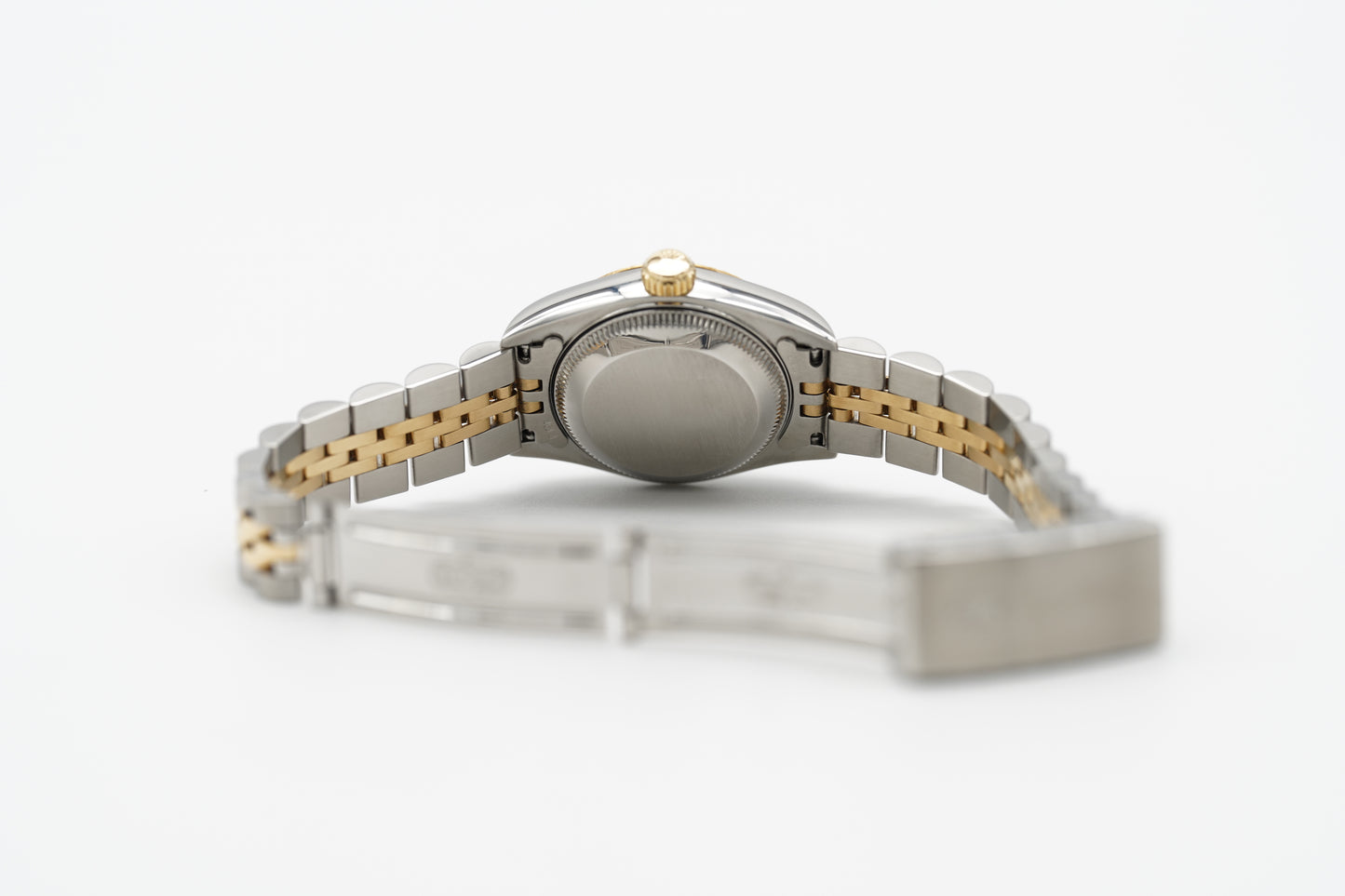 Rolex Lady-Datejust 26 Bicolor 69173 Schwarz B/P 1996