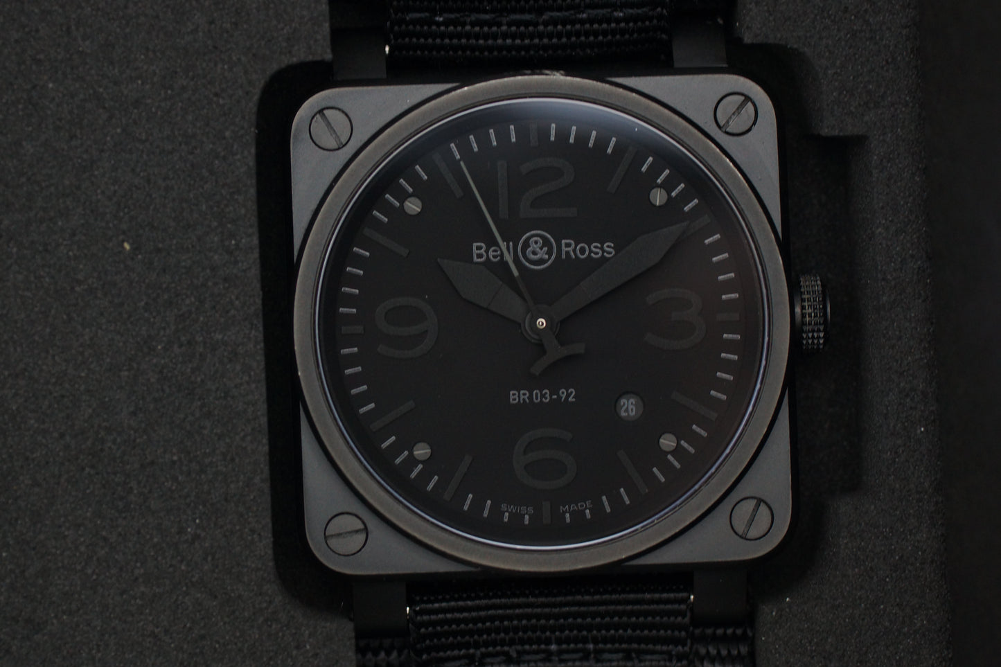 Bell & Ross Phantom BR03.92 42mm Schwarz Full-Set 2012