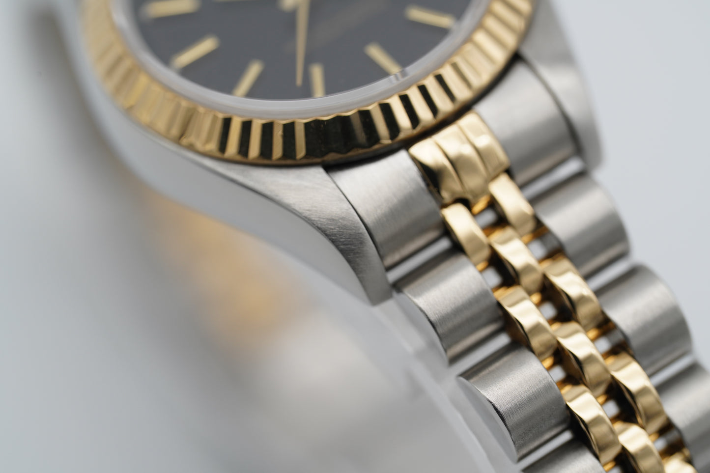 Rolex Lady-Datejust 26 Bicolor 69173 Schwarz B/P 1996