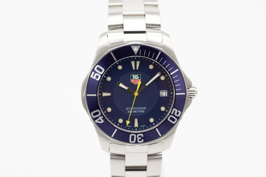 Tag Heuer Aquaracer 300M WAB1112 Blau 2004