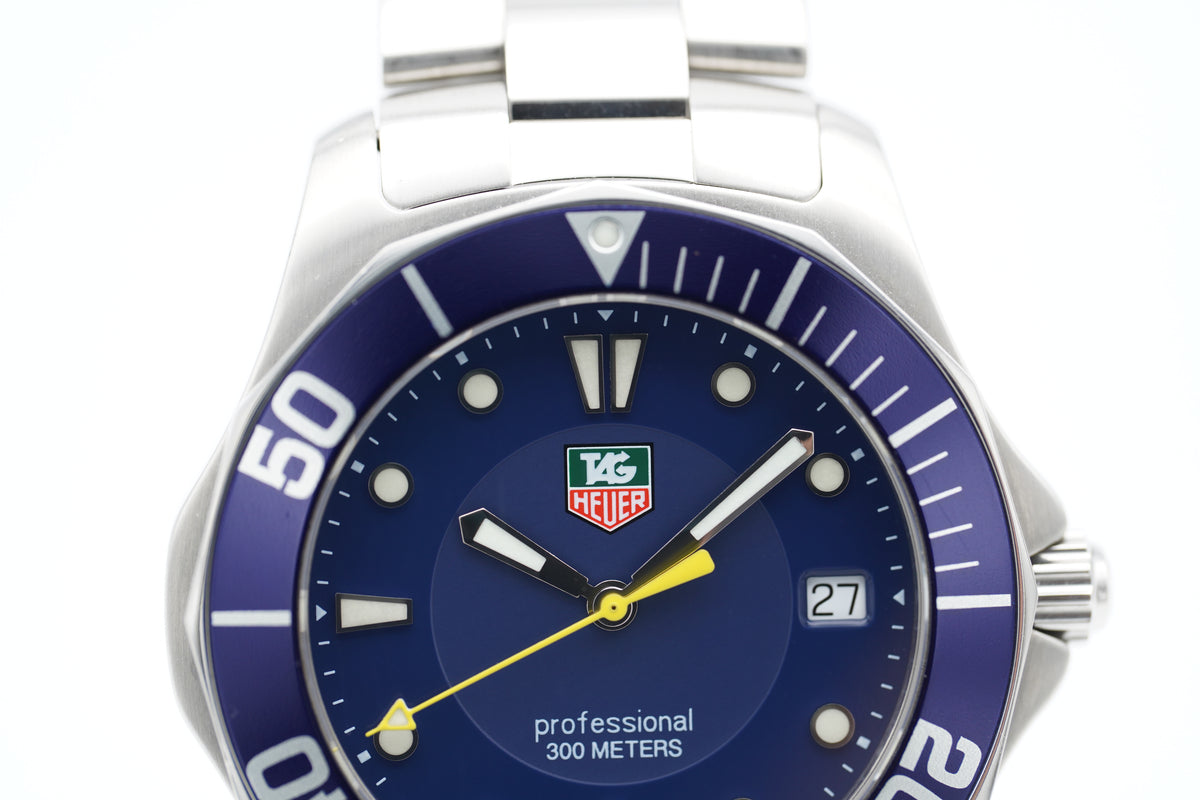 Tag Heuer Aquaracer 300M WAB1112 Blau 2004