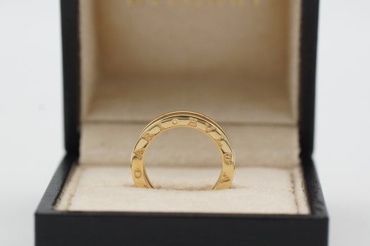 BVLGARI  B.Zero1 18k Gold Ring 54 Full-Set 2019