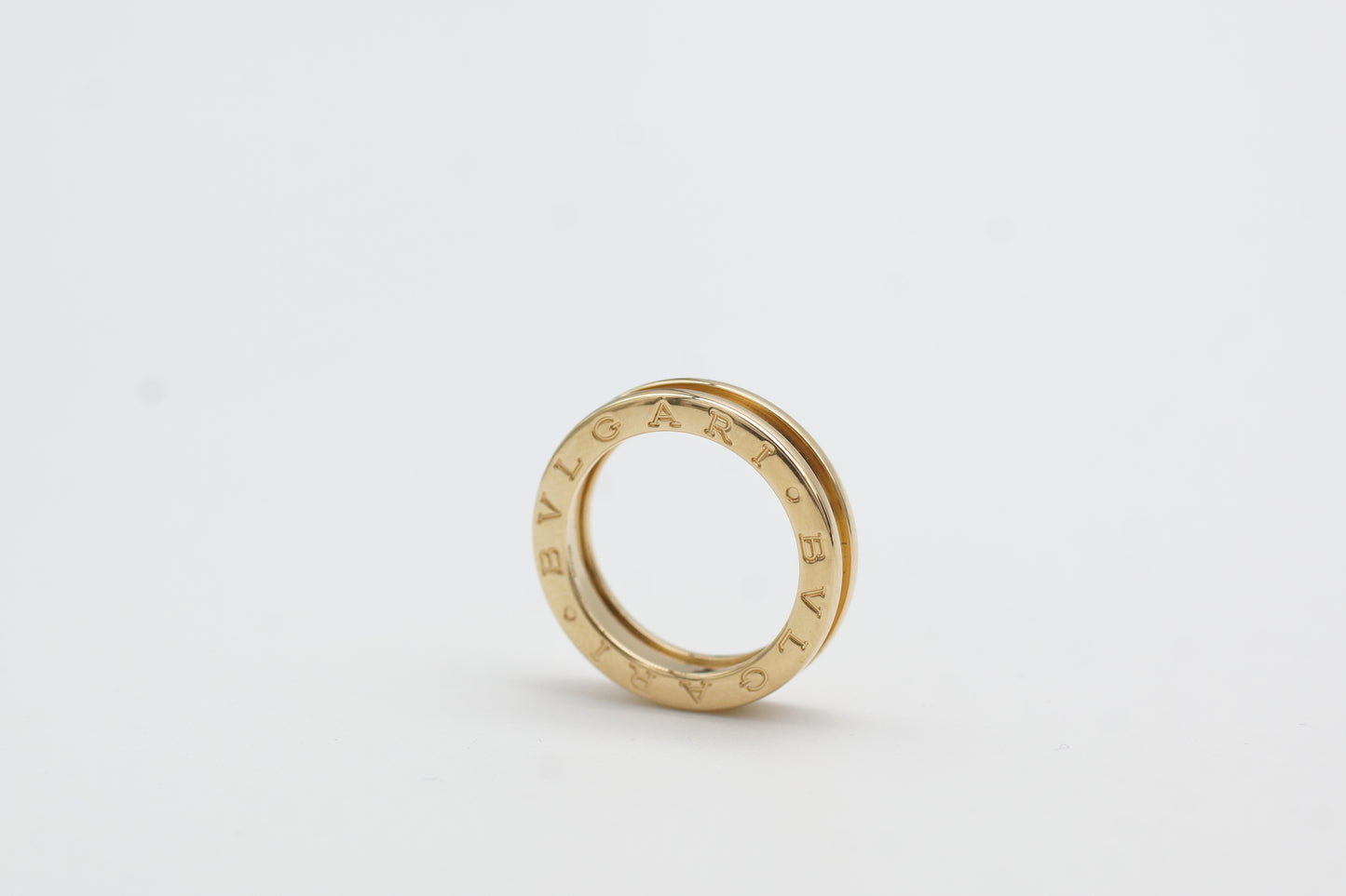 BVLGARI  B.Zero1 18k Gold Ring 54 Full-Set 2019
