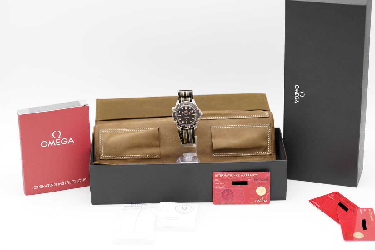 Omega Seamaster Diver 300M 007 210.92.42.20.01.001  Full-Set 2022