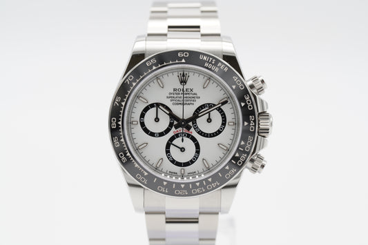 Rolex Cosmograph Daytona 126500 Weiß Panda Full-Set 05/2026