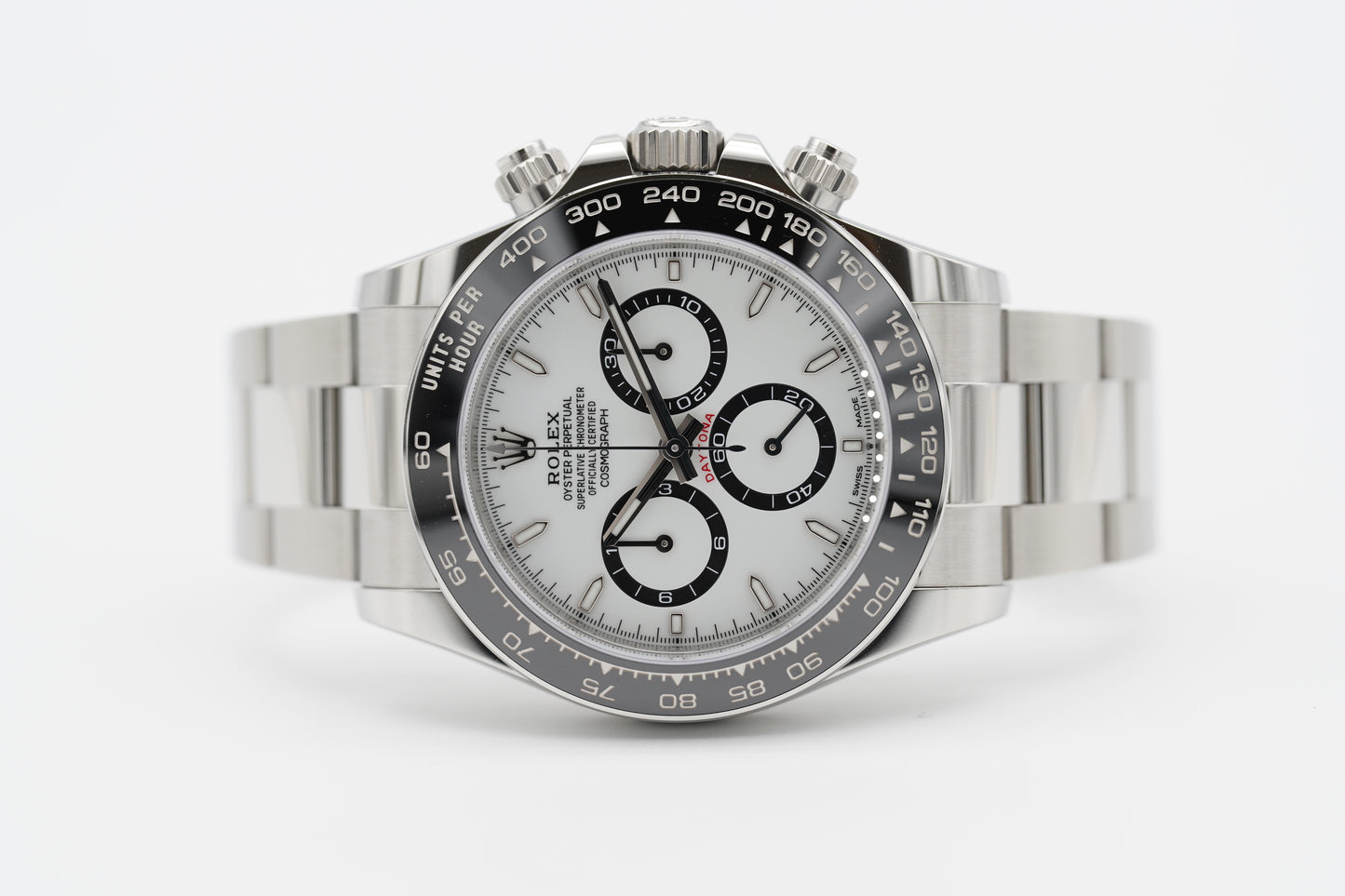 Rolex Cosmograph Daytona 126500 Weiß Panda Full-Set 05/2026