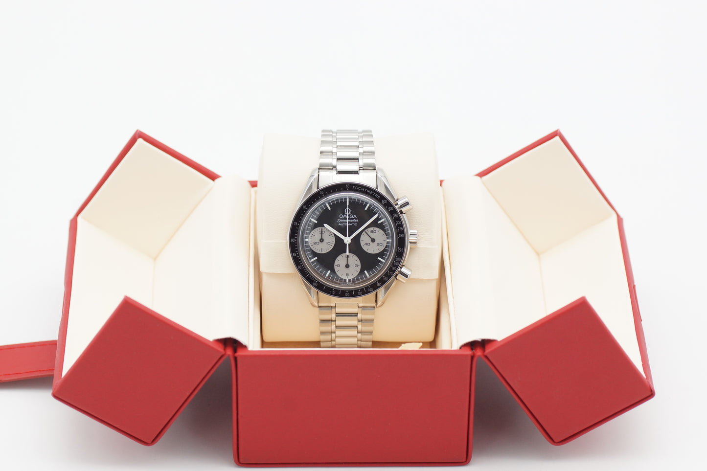 Omega Speedmaster Reduced Reverse Panda 3510.52 Box 1994