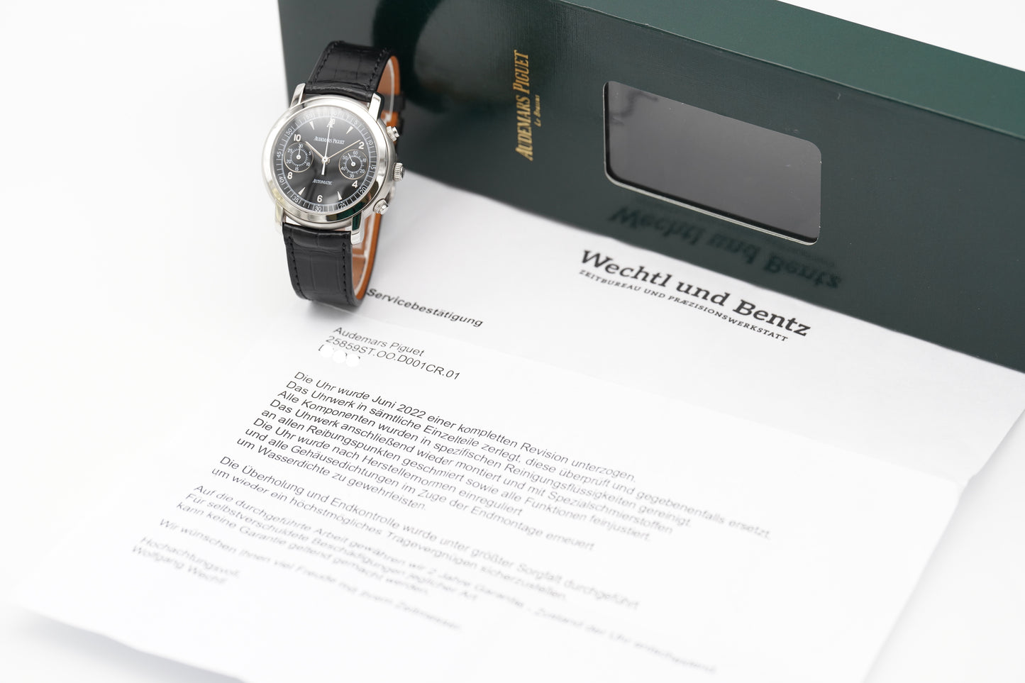 Audemars Piguet Jules Chronograph 25859ST Schwarz 1996