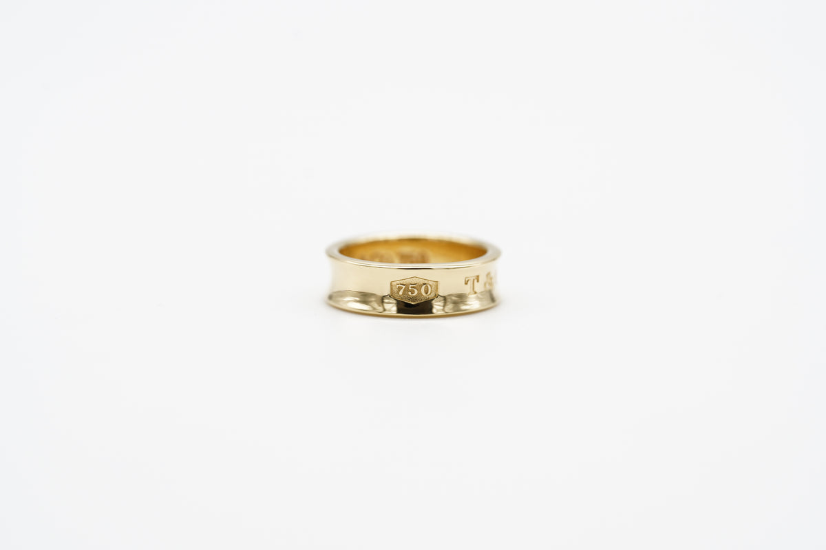 Tiffany & Co. 1837 18k Gold Ring 52