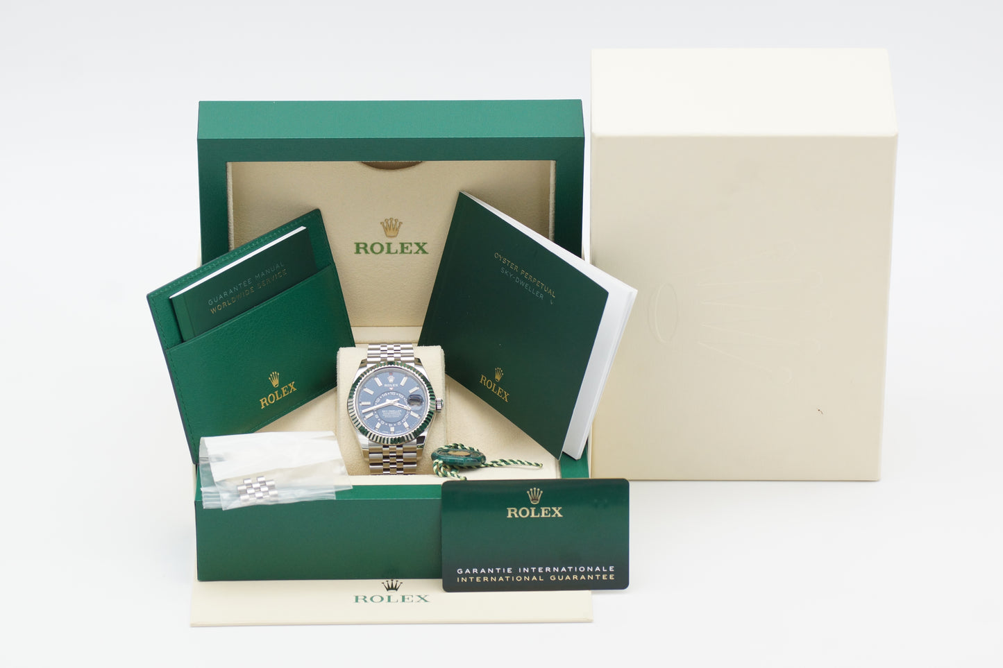 Rolex Sky-Dweller 326934 Blau Jubilee Full-Set 2023